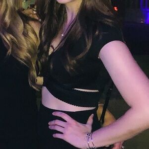 Express Cut Out Crop Top